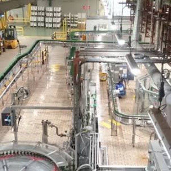 Ligne de conditionnement en brasserie